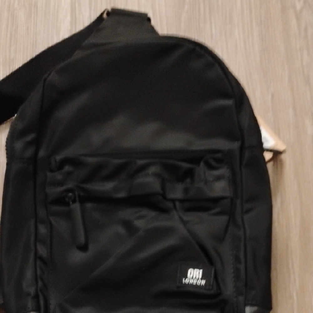 Orion London Classic Black Backpack